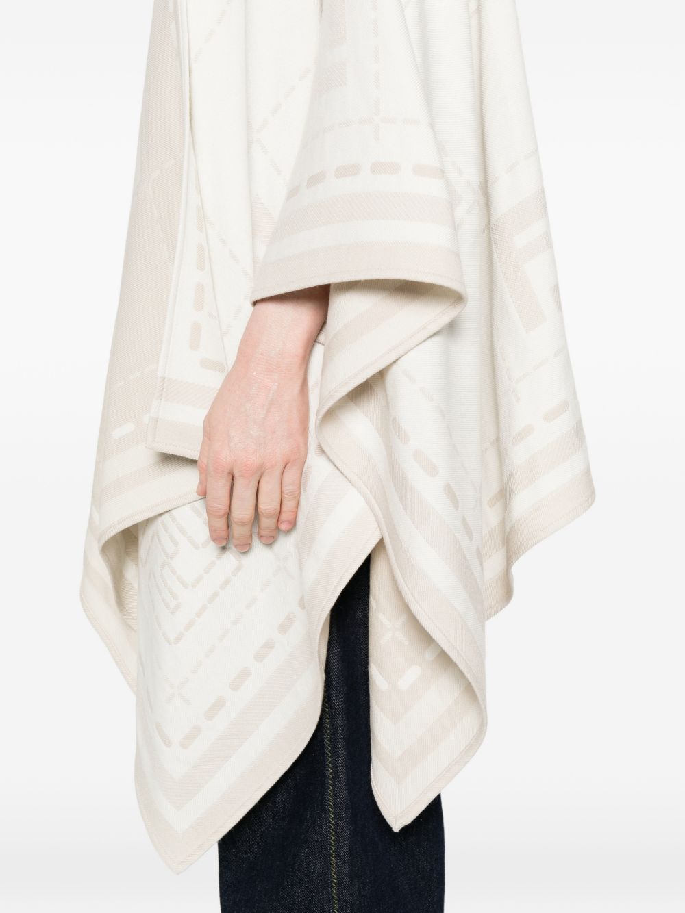 Fendi Jackets Ivory Wool