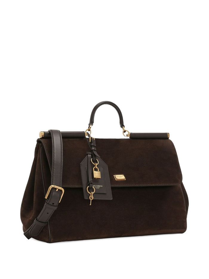 Dolce & Gabbana Bags Brown Calf Suede