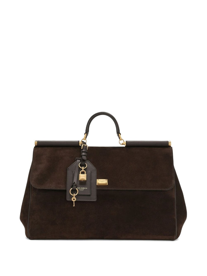 Dolce & Gabbana Bags Brown Calf Suede