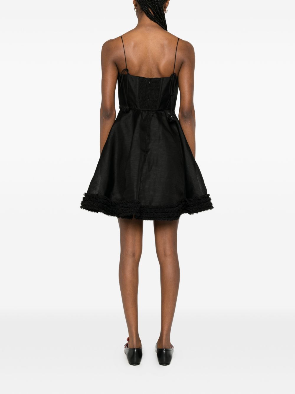 Zimmermann Dresses Black Linen Silk