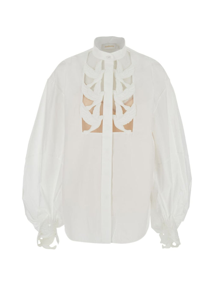 Zimmermann Shirts Ivory Cotton