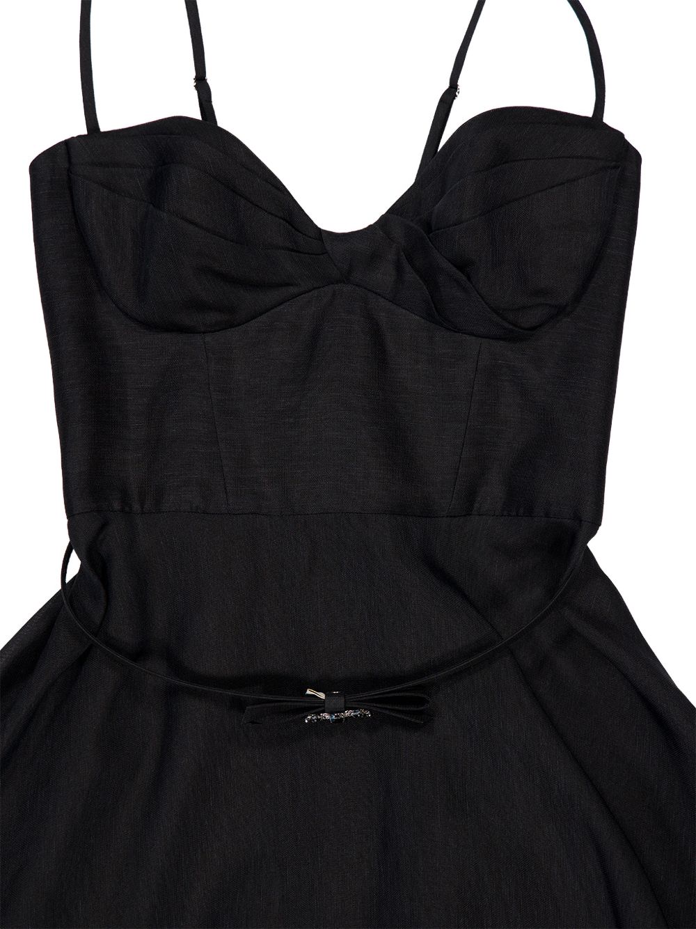 Zimmermann Dresses Black Linen Silk