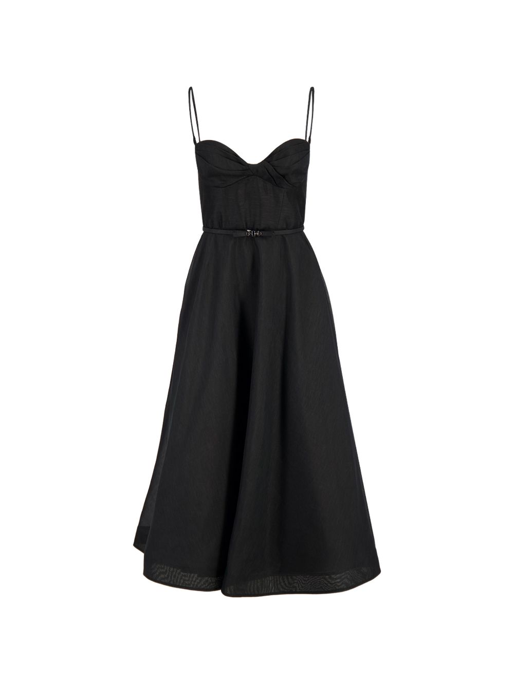 Zimmermann Dresses Black Linen Silk