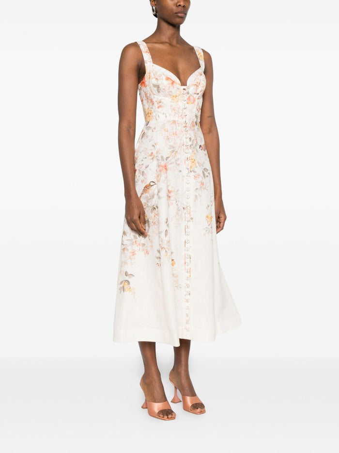 Zimmermann Dresses Beige Linen