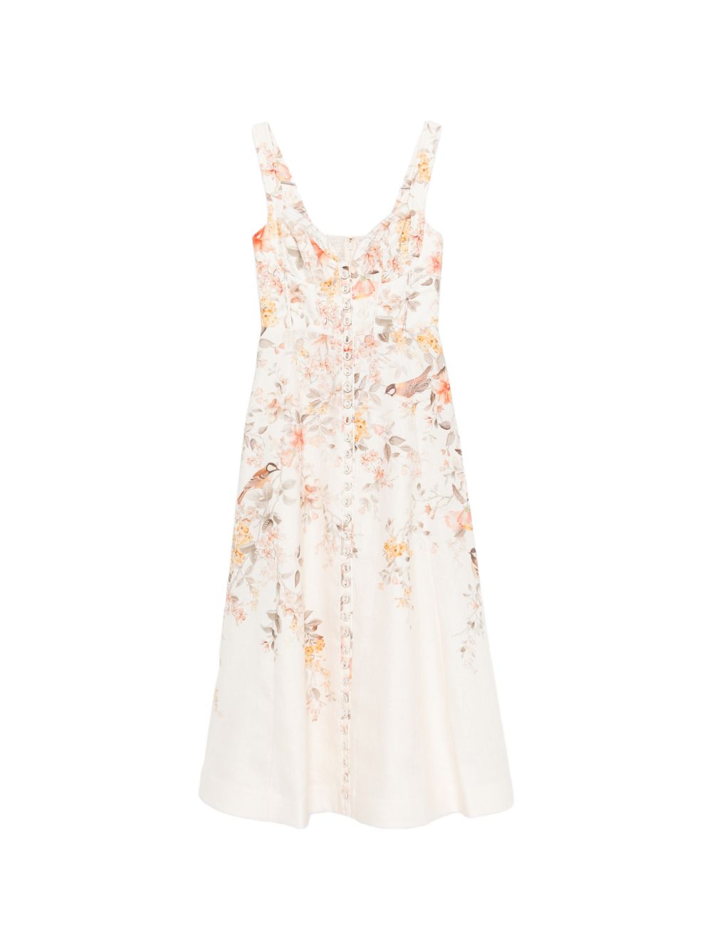 Zimmermann Dresses Beige Linen