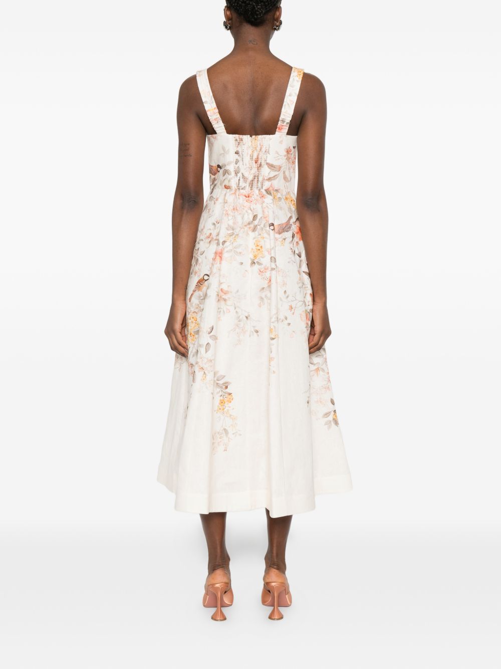 Zimmermann Dresses Beige Linen