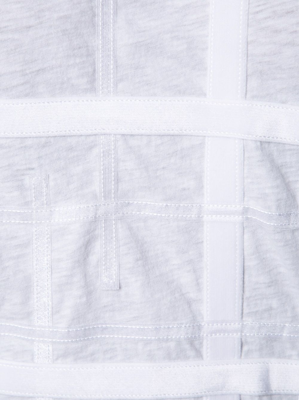 Comme Top White Cotton