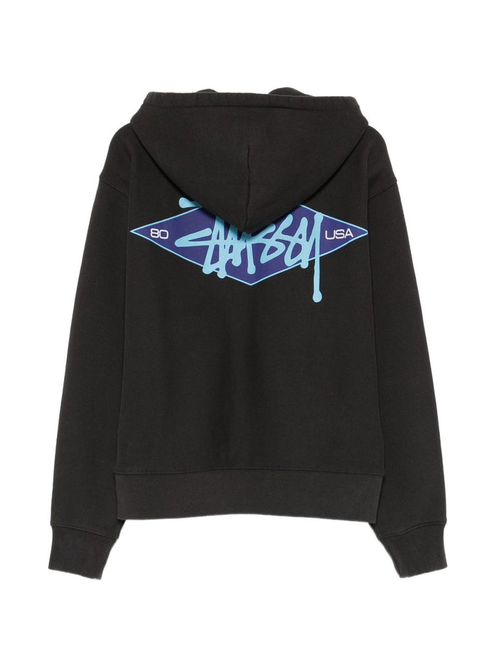 Stussy Sweaters Black Linen Cotton