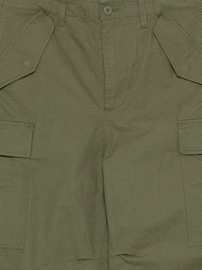 Stussy Trousers Green Cotton