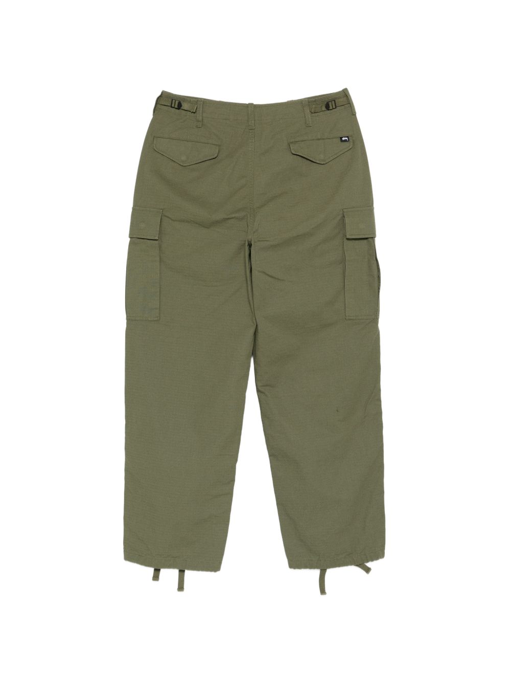 Stussy Trousers Green Cotton
