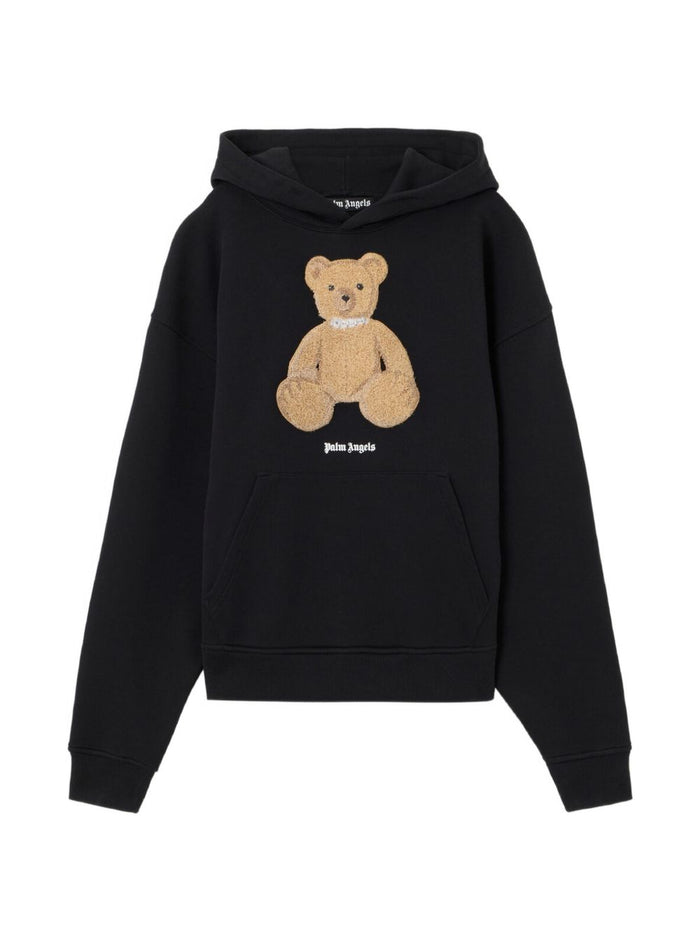 Palm Angels Sweaters Black Cotton
