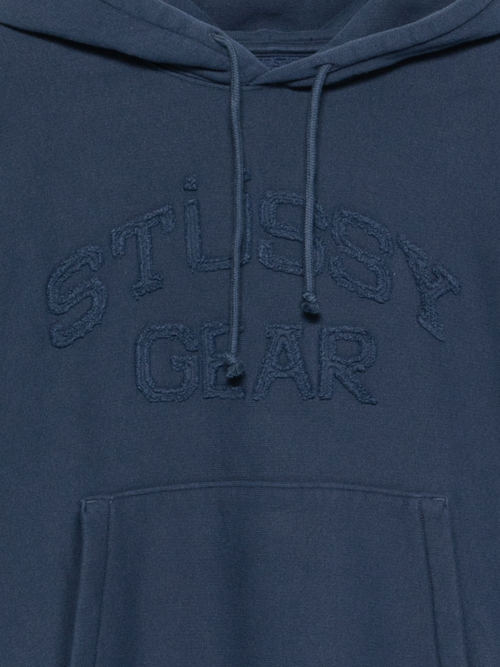 Stussy Sweaters Blue Linen Cotton