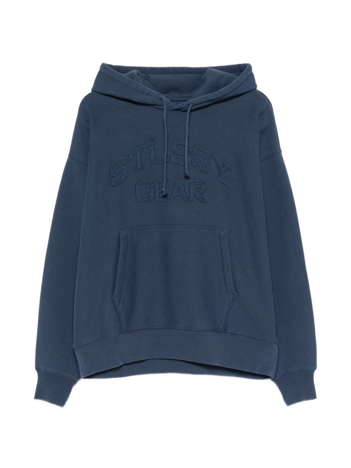 Stussy Sweaters Blue Linen Cotton