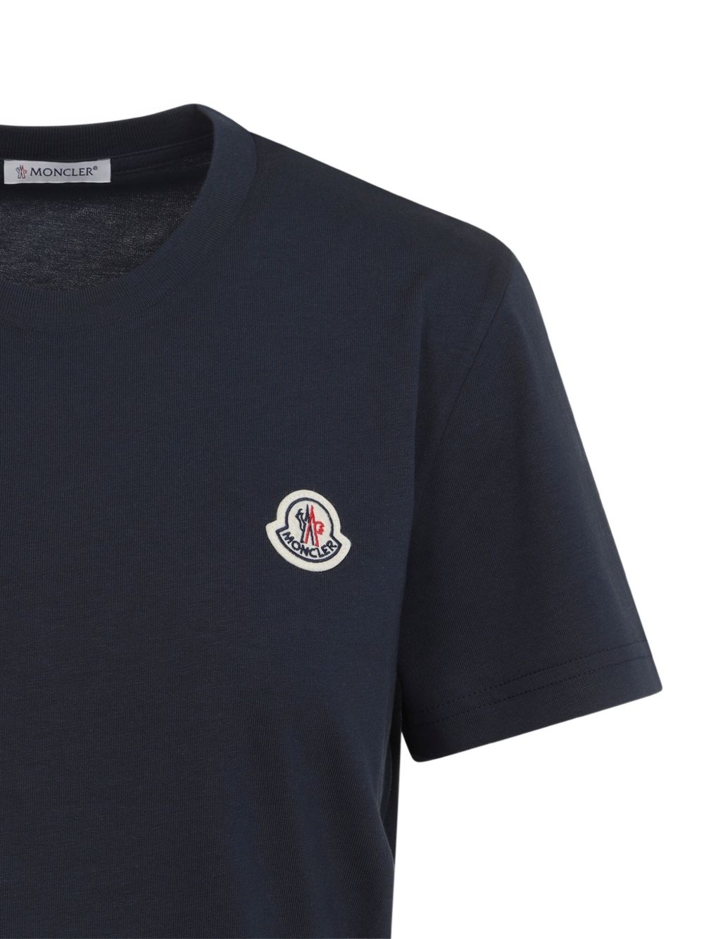 Moncler T-Shirts And Polos Multicolour Cotton