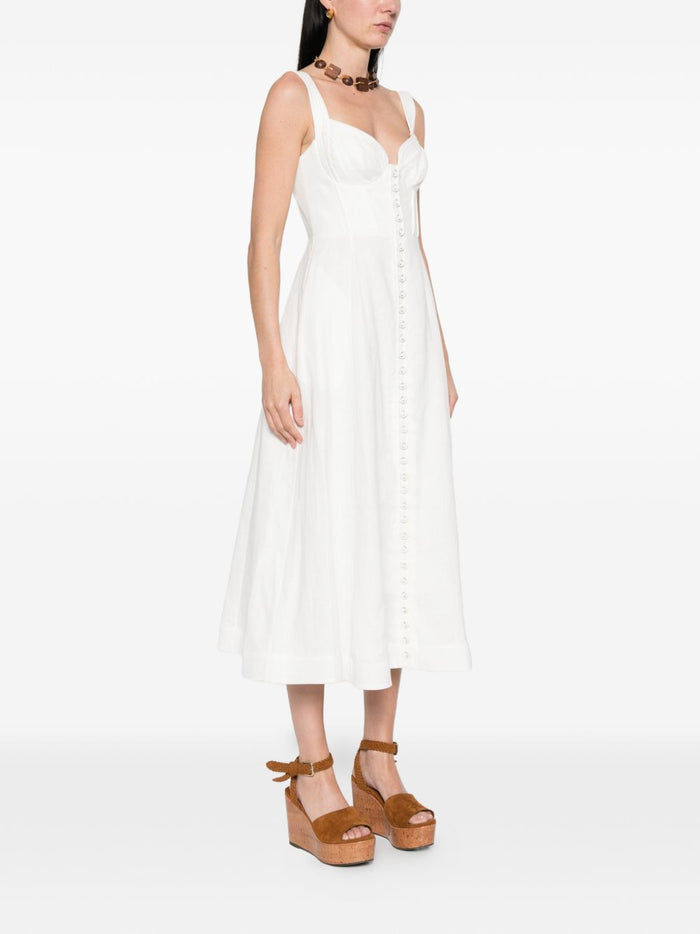 Zimmermann Dresses Avorio Linen
