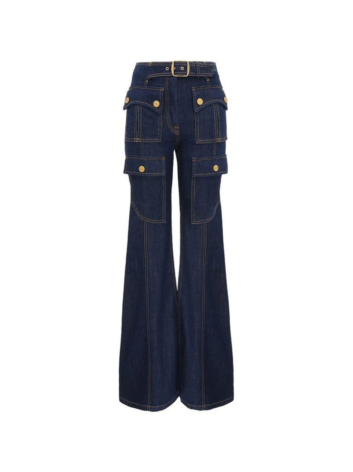 Zimmermann Jeans Blue Cotton