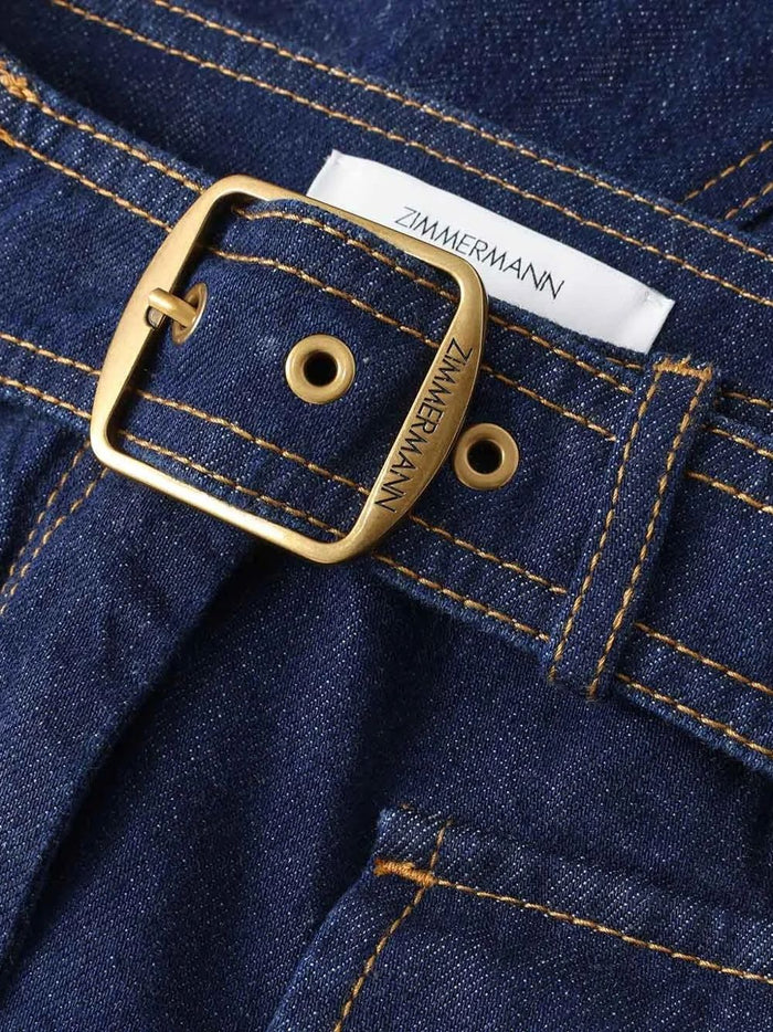 Zimmermann Jeans Blue Cotton