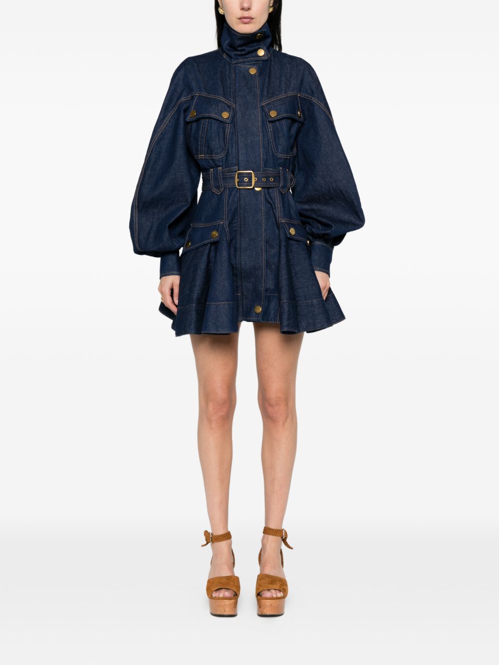 Zimmermann Dresses Blue Cotton