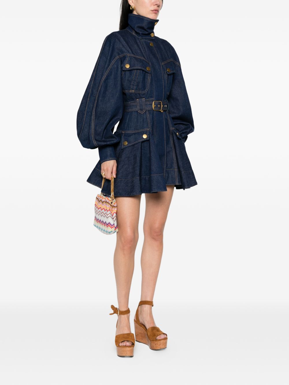 Zimmermann Dresses Blue Cotton