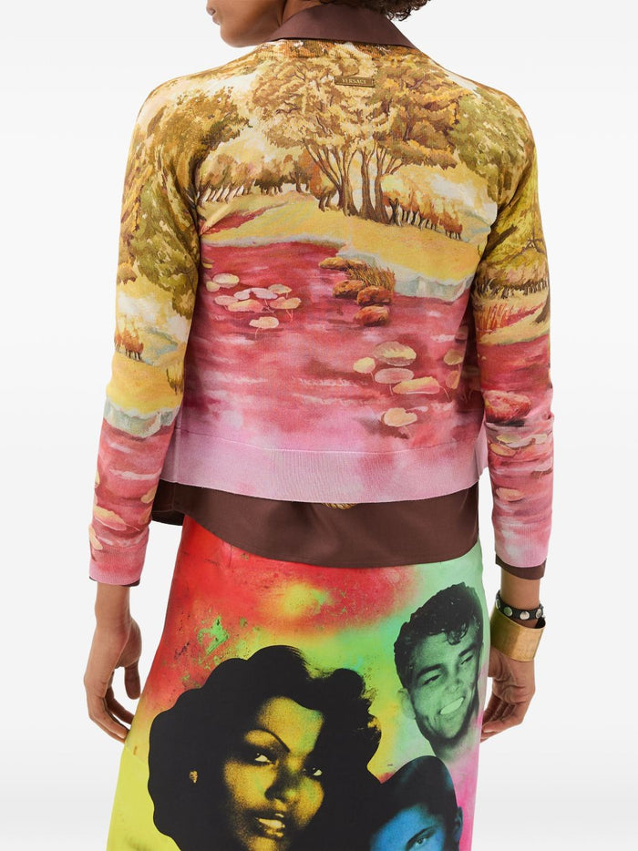 Versace Sweaters MultiColour Silk