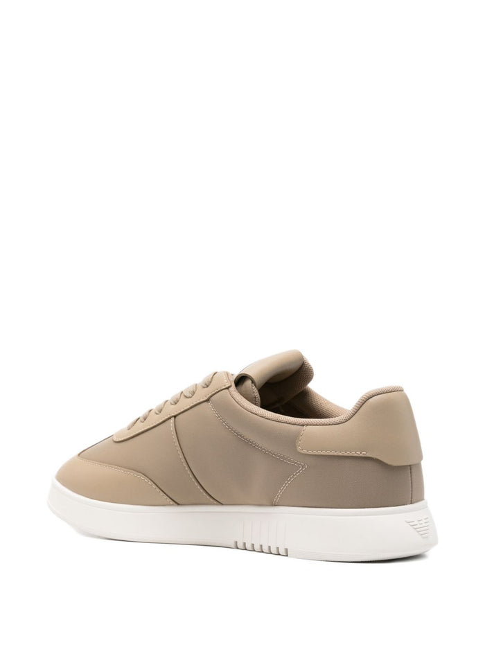 Emporio Armani Sneakers Beige Polyamide