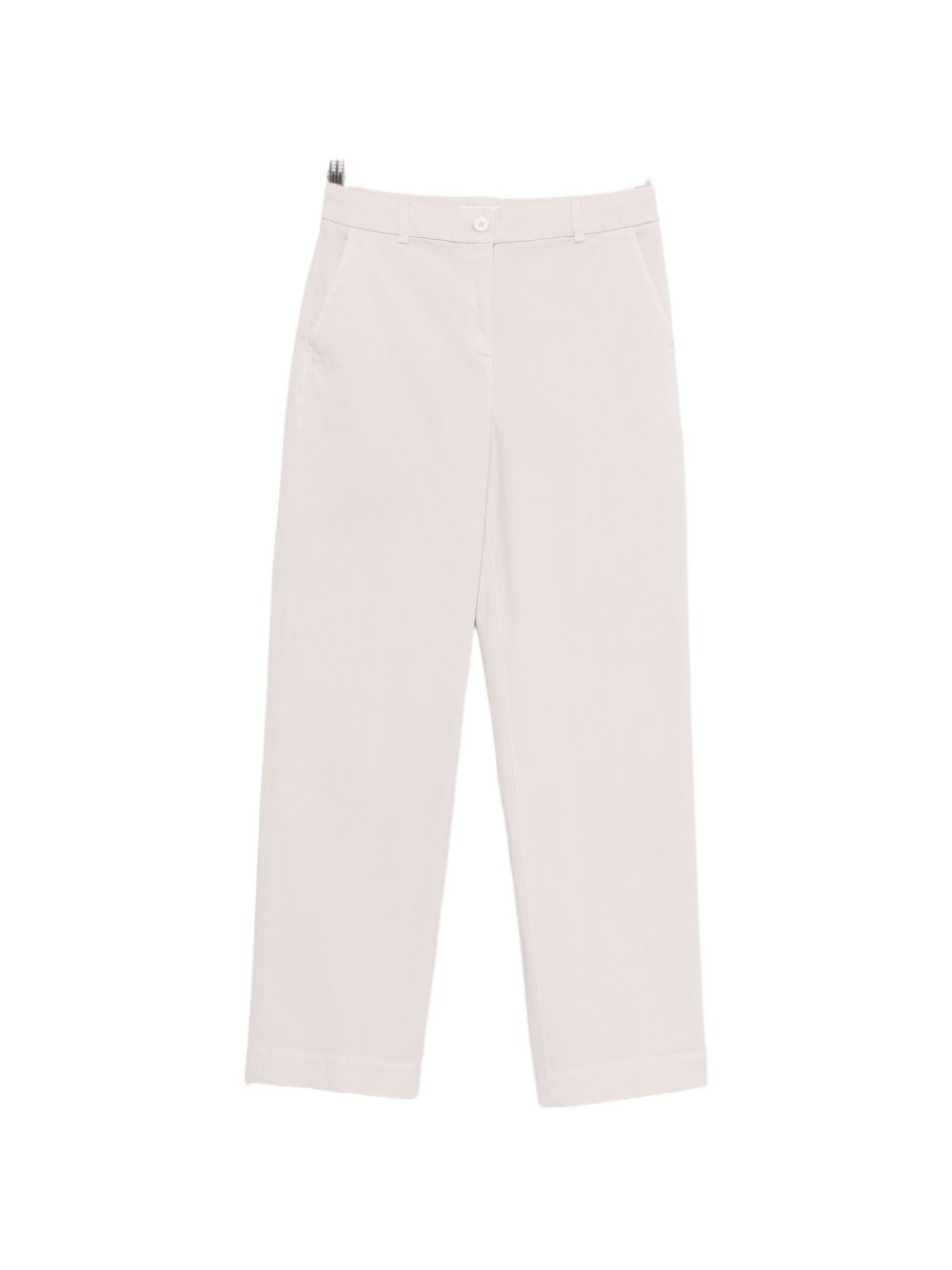 Via Masini 80 Trousers Beige Cotton