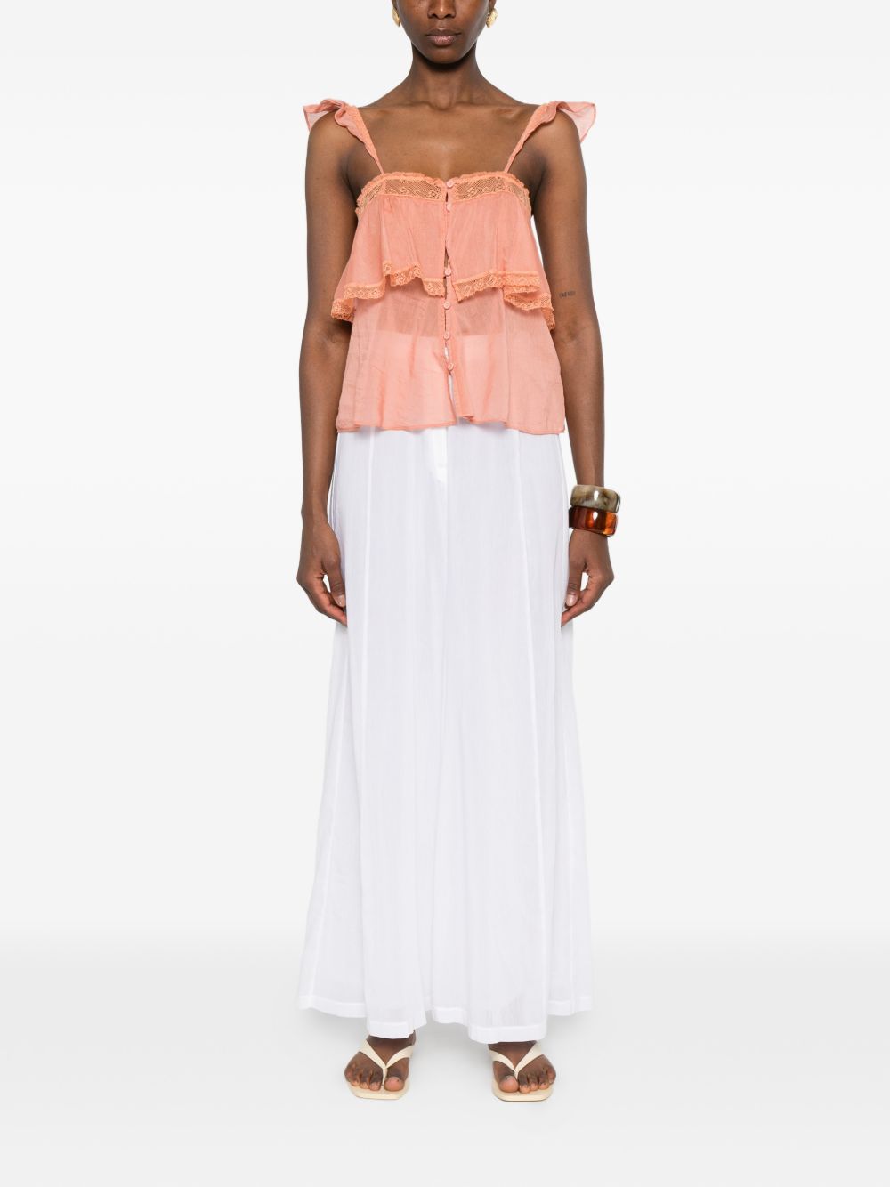 Forte Top Pink Cotton Silk
