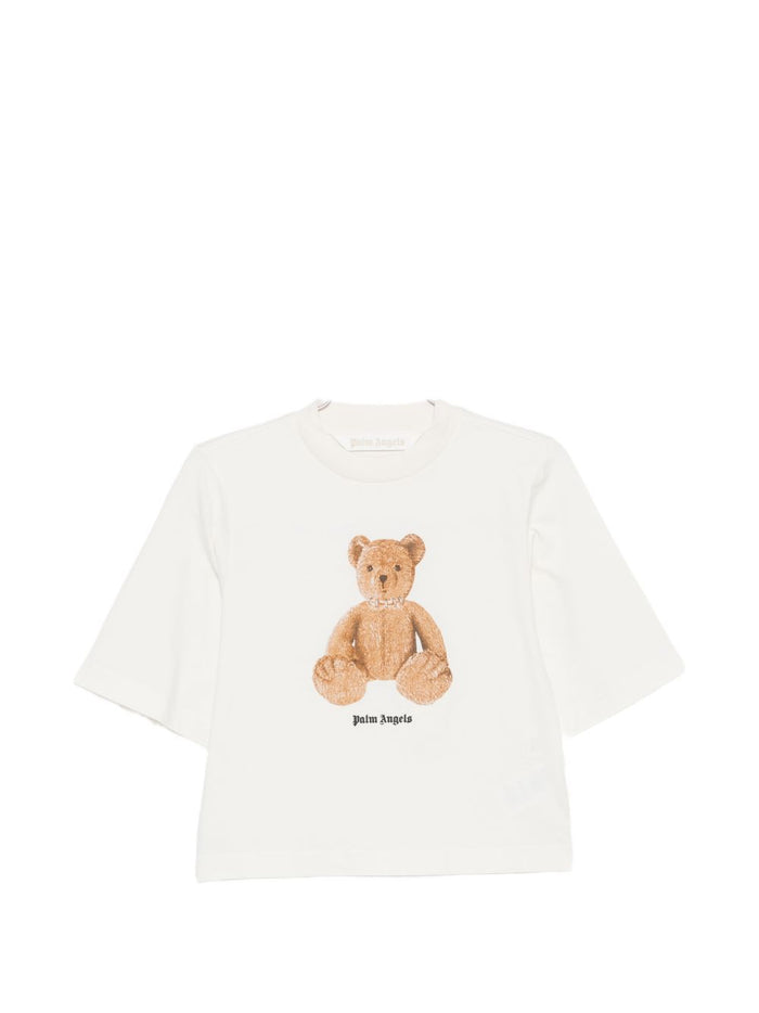 Palm Angels T-shirts and Polos White Cotton