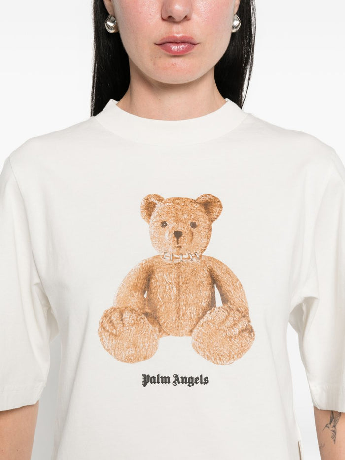 Palm Angels T-shirts and Polos White Cotton