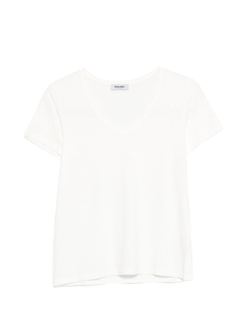 Base T-shirts and Polos White Linen/flax
