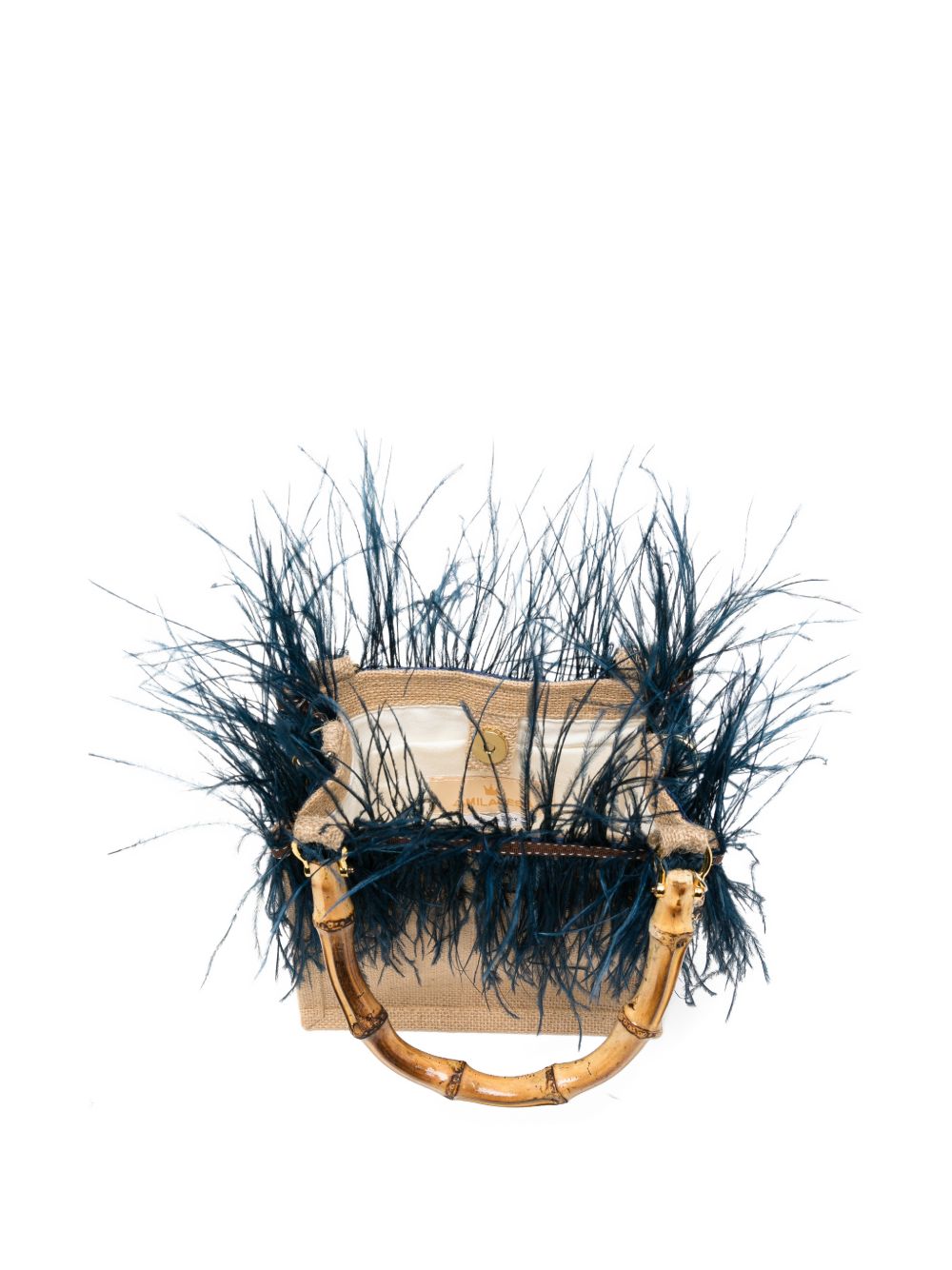 LA MILANESA Bags Blue Outer: fabric