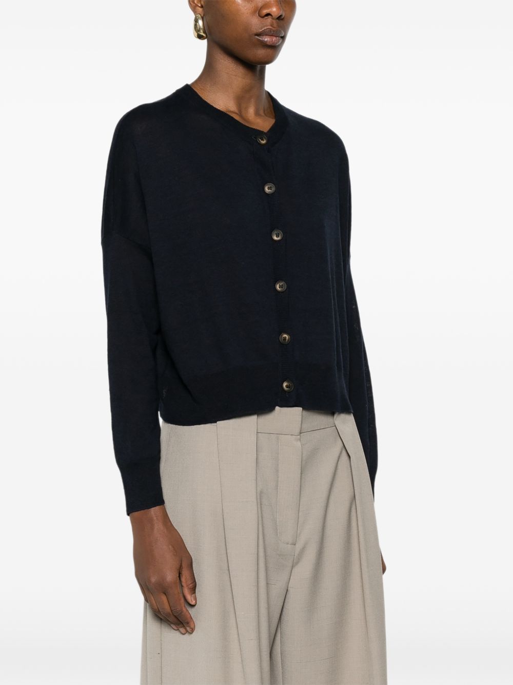 Base Sweaters Blue Linen/flax