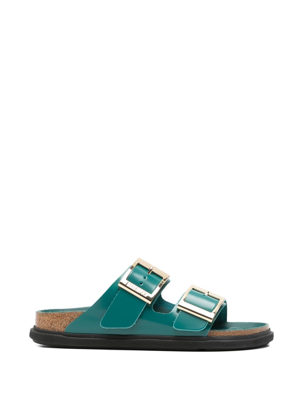 Birkenstock Sandals Petrolio Calf Leather