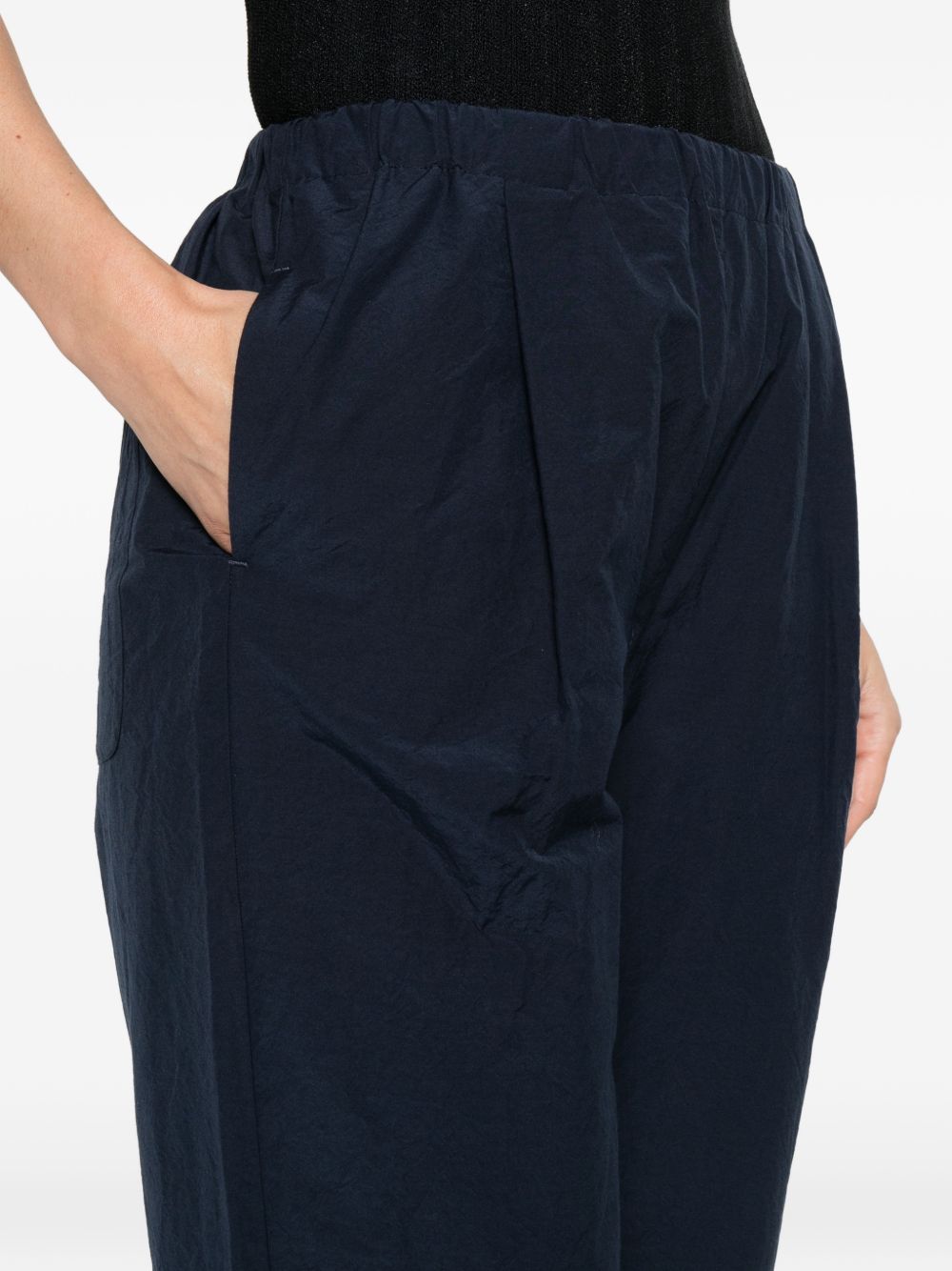 Apuntob Trousers Blue Cotton Polyester