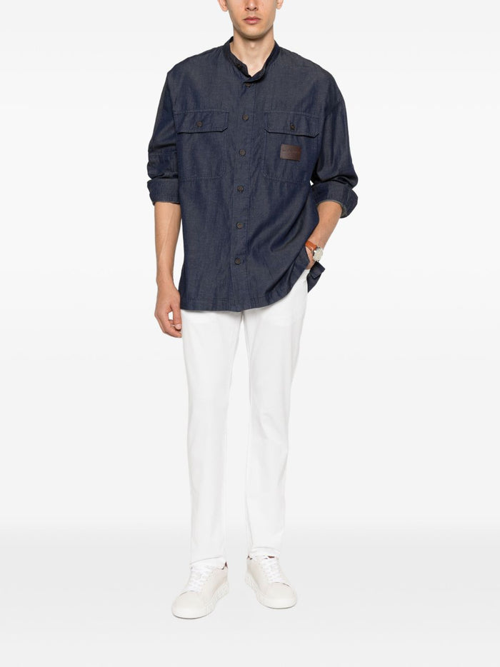 Emporio Armani Jeans White Elastane