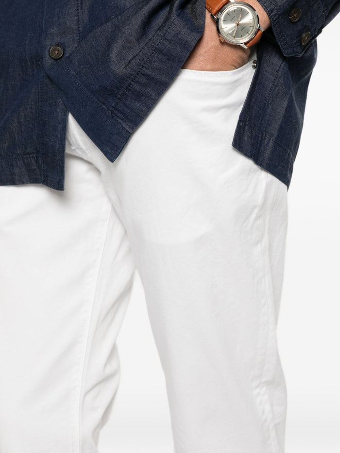 Emporio Armani Jeans White Elastane