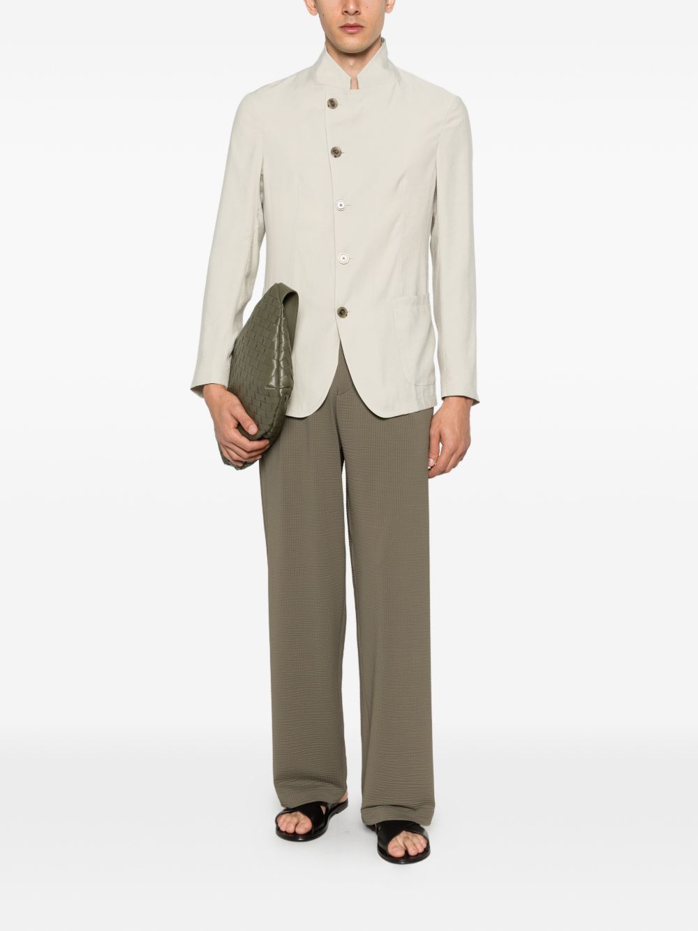 EMPORIO ARMANI CAPSULE Jackets Beige Modal