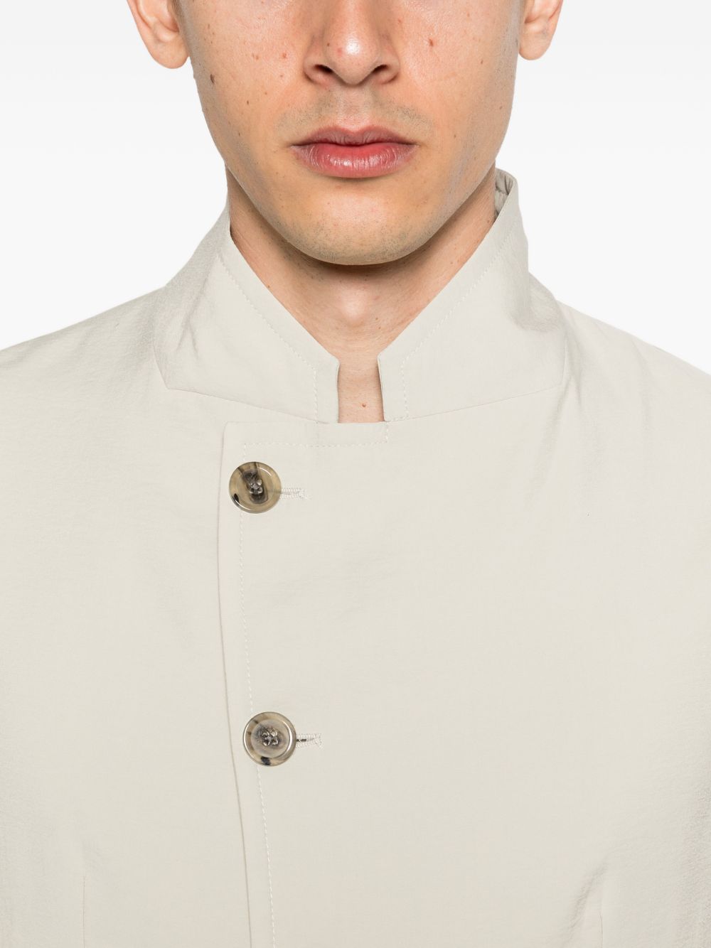 EMPORIO ARMANI CAPSULE Jackets Beige Modal