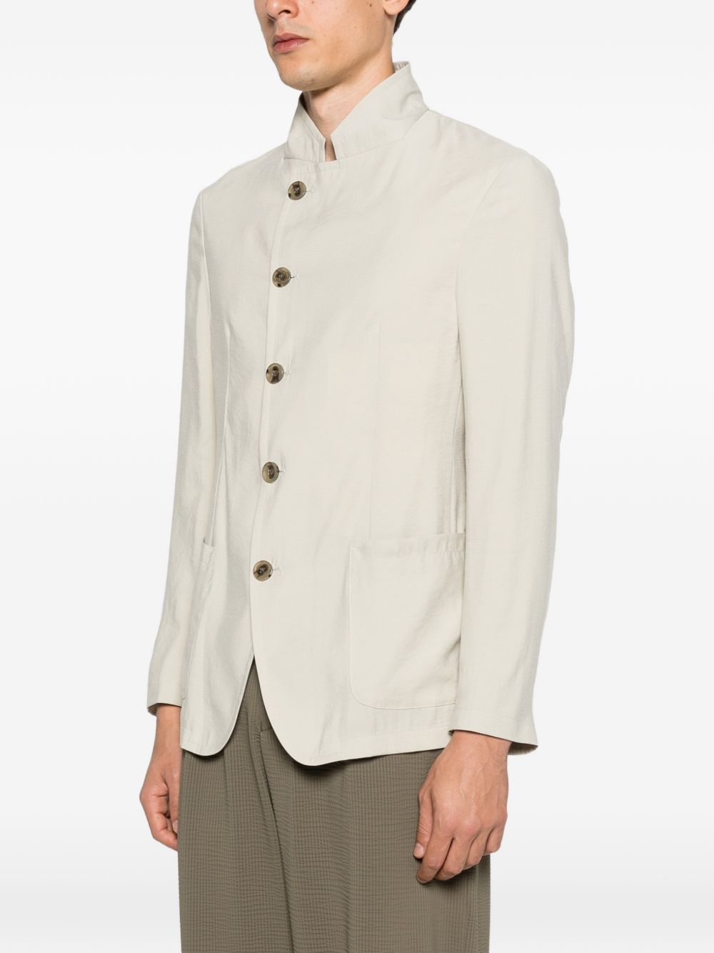 EMPORIO ARMANI CAPSULE Jackets Beige Modal