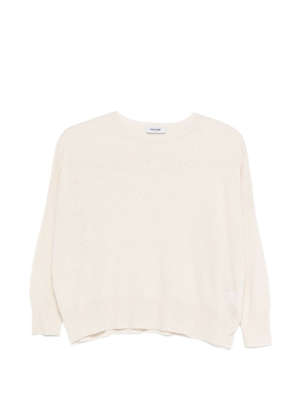 Base Sweaters Beige Linen/flax