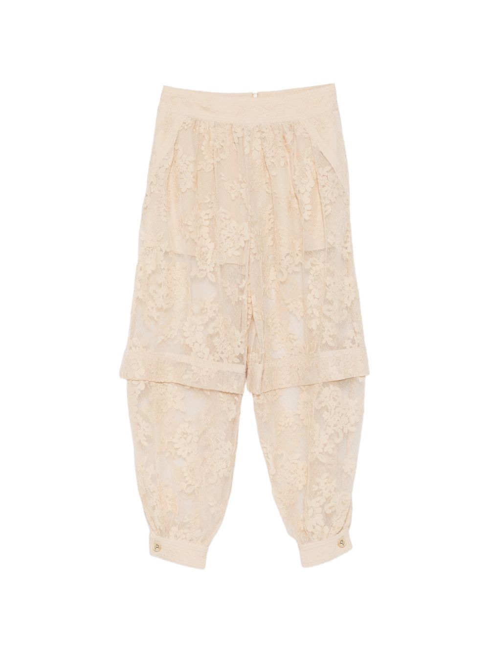Zimmermann Trousers Beige Polyester
