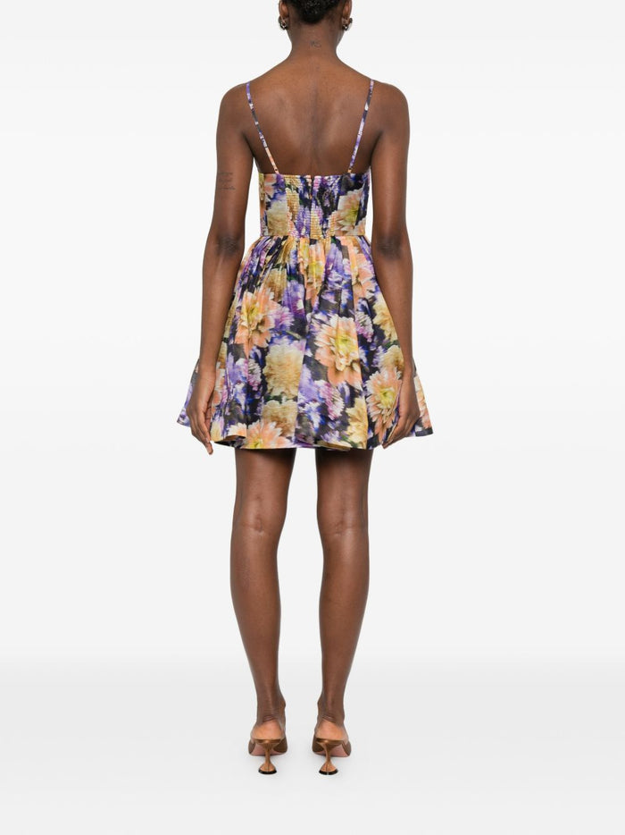 Zimmermann Dresses Blue Linen Silk