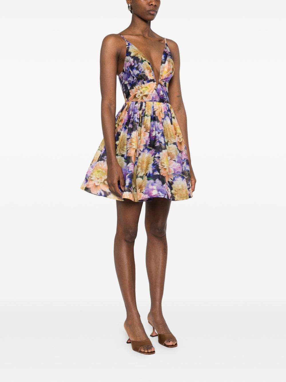 Zimmermann Dresses Blue Linen Silk