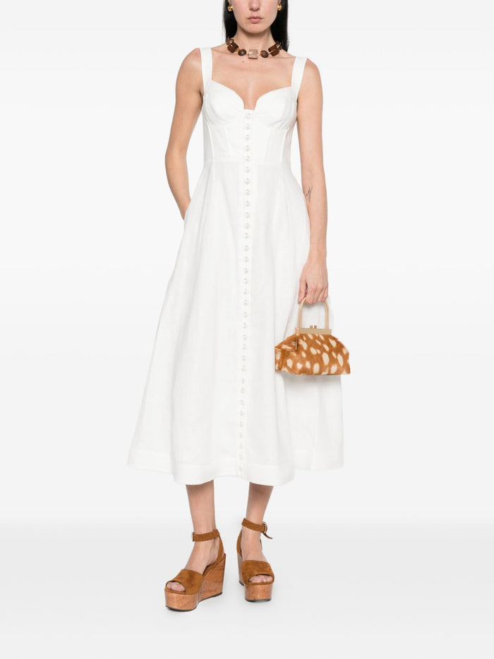 Zimmermann Dresses Ivory Linen