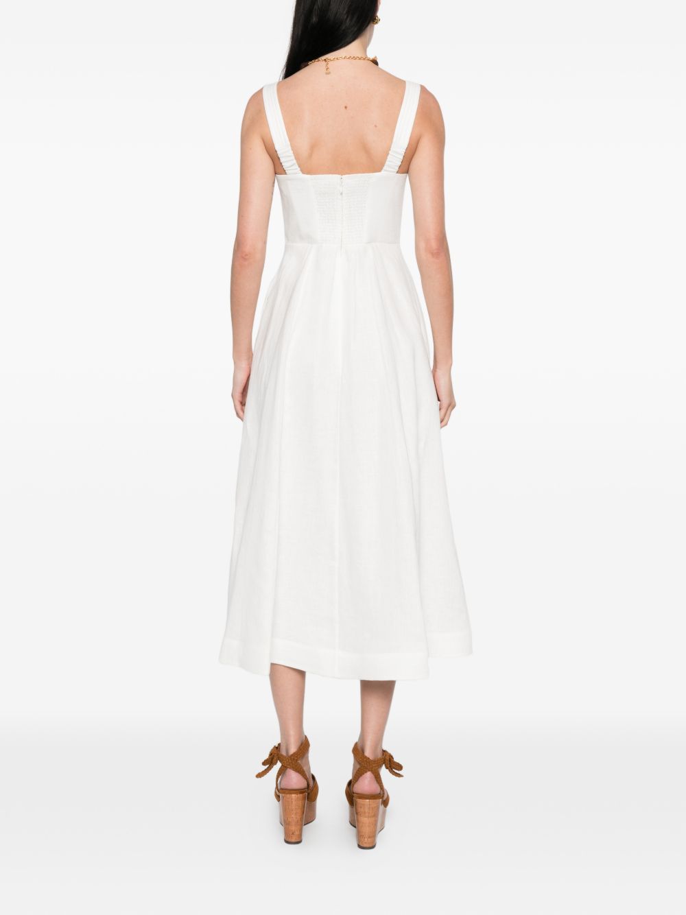 Zimmermann Dresses Ivory Linen