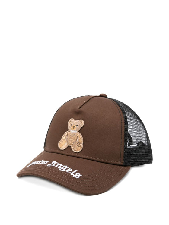 Palm Angels Hats Brown Natural (veg)->cotton100.0 %