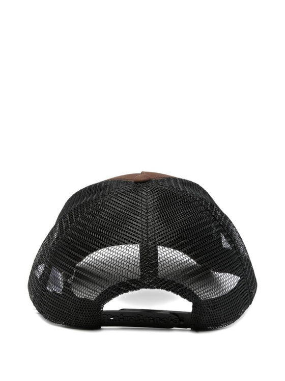 Palm Angels Hats Brown Natural (veg)->cotton100.0 %