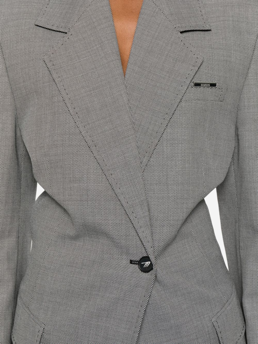 The Attico Fashion Jackets Black Outer: virgin Wool