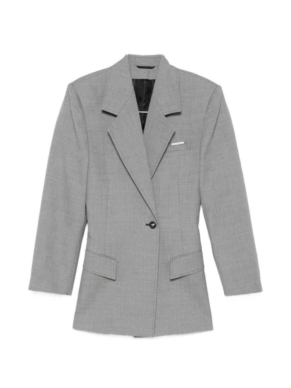The Attico Fashion Jackets Black Outer: virgin Wool