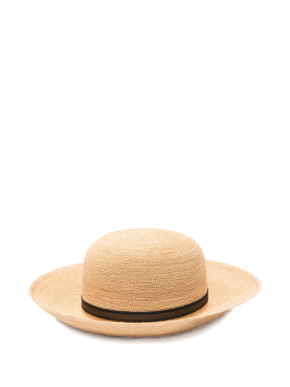 Borsalino Hats Black Straw